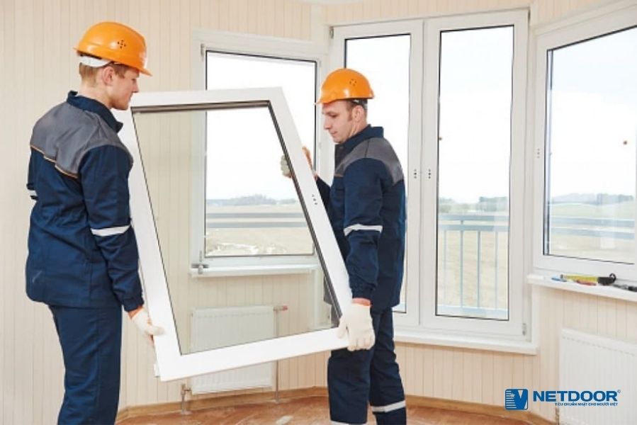 Cách lắp cửa kính 5 tấm chuẩn nhất Cách lắp cửa kính 5 tấm chuẩn nhất