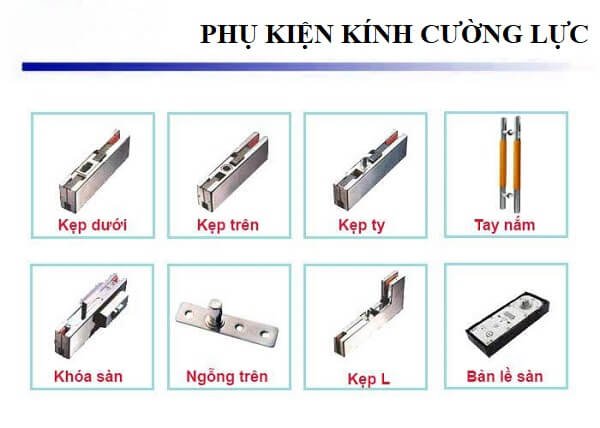 Phụ kiện cửa kính