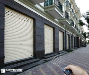 Cửa cuốn khe thoáng công nghệ Đức tích hợp nhiều tính năng thông minh