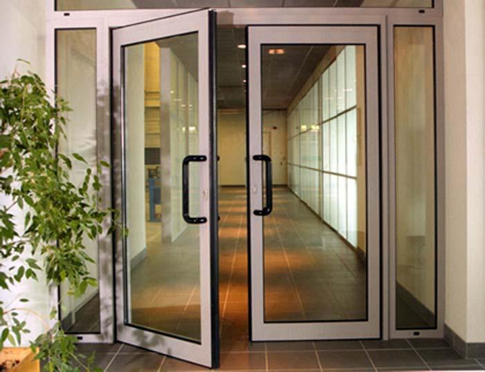 Mẫu cửa kính cường lực Mẫu cửa kính 2 cánh